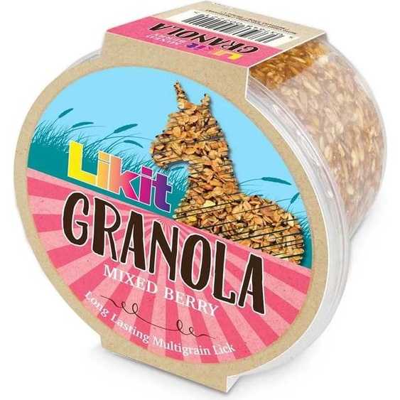 Likit Granola et friandises aux baies Pour chevaux 500g Golden Golden One Size