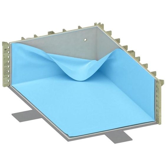 Liner 0.75 mm, bleu pâle, pour piscine Oceano BAS60 - LINER BAS60 - ALTANKA