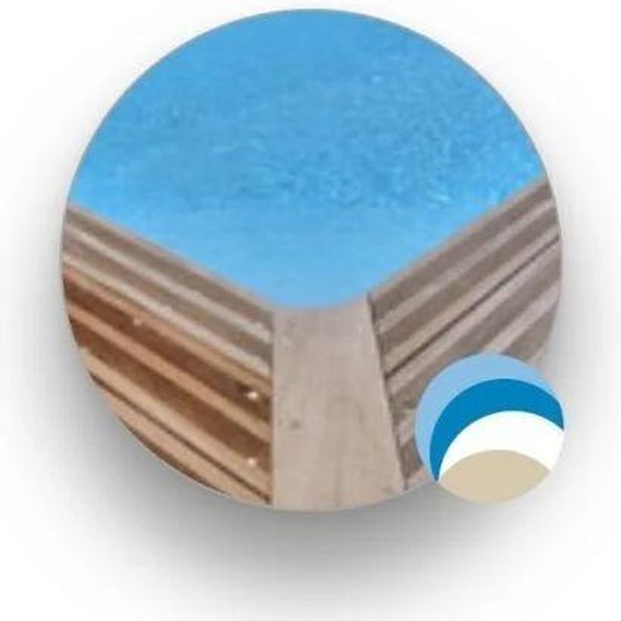 Liner 75/100ème compatible Piscinelle RG9 - Octogonale allongée
