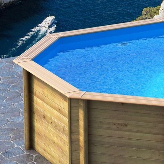 Liner piscine bois Lagon - Ubbink 400 x 820 x 130 cm