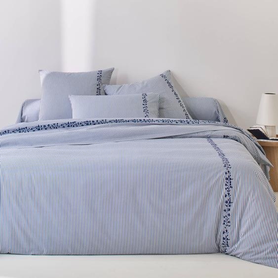 Linge de lit Faustine en coton imprimé -