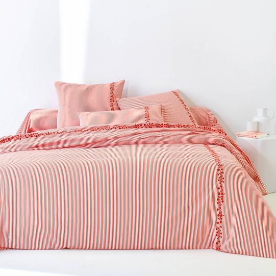 Linge de lit Faustine en coton imprimé -