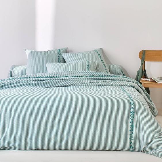 Linge de lit Faustine en coton imprimé -