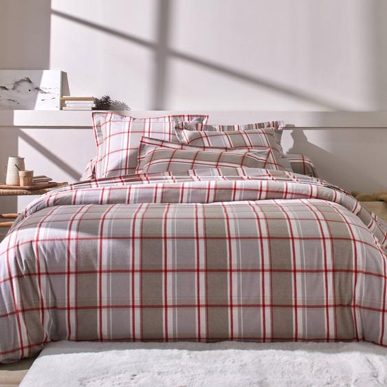 Linge de lit Scott flanelle tissé teint -
