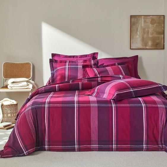 Linge de lit Scott flanelle tissé teint -