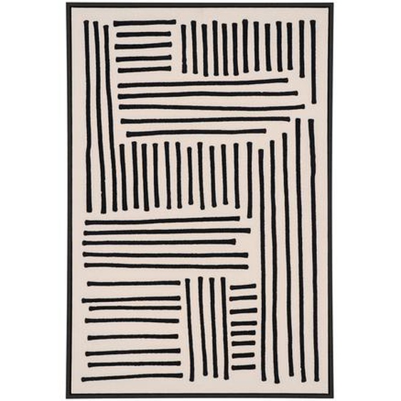 Lipari - Tableau contemporain - Couleur - Noir et blanc, Dimensions - 140x100 cm