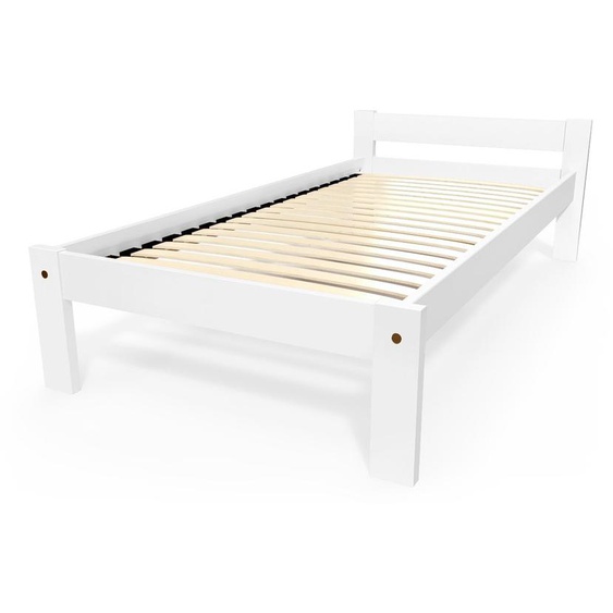 Lit 90x190 enfant en bois hêtre Simply