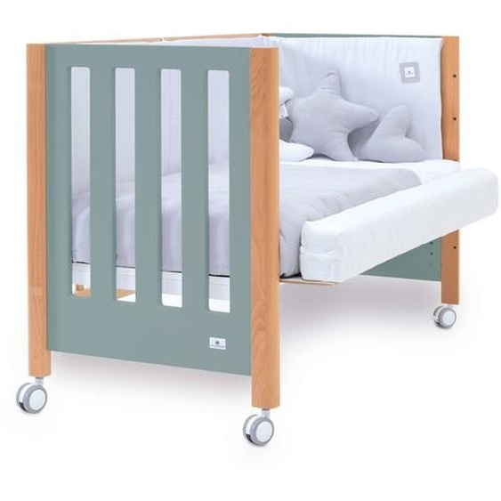 Lit Bébé Evolutif (3en1) Vert Eucalyptus