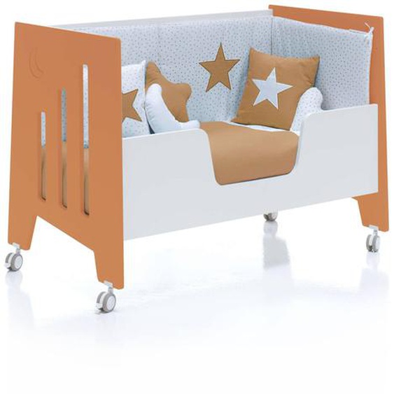 Lit Bébé Évolutif En Lit Enfant (4en1) Terracotta