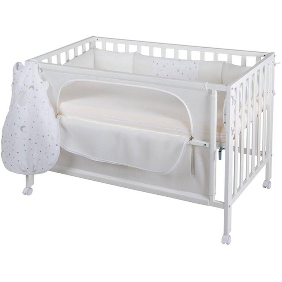 Lit Cododo Complet Avec Matelas Respirant Et Accessoires Sternenzauber Blanc