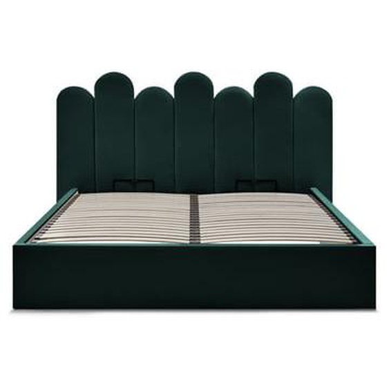 Lit coffre BADJA velours