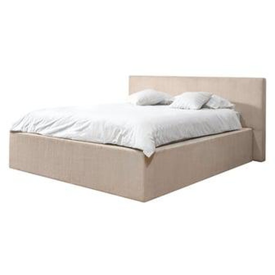 Lit coffre NIHAD rangement XL