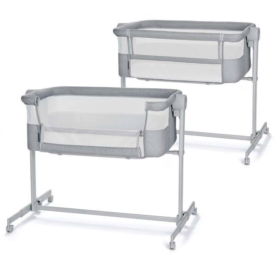 Lit D’appoint 2 En 1 Neste Up 2 Gris/clair