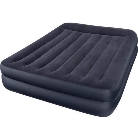 Lit dappoint gonflable technologie Fiber-Tech gonfleur intégré 2 places Autres Bleu