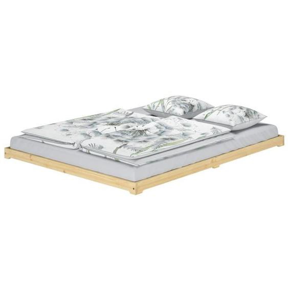 Lit - ERST-HOLZ - V-60.47K-16 - Pin laqué - 160x200 cm - Très bas
