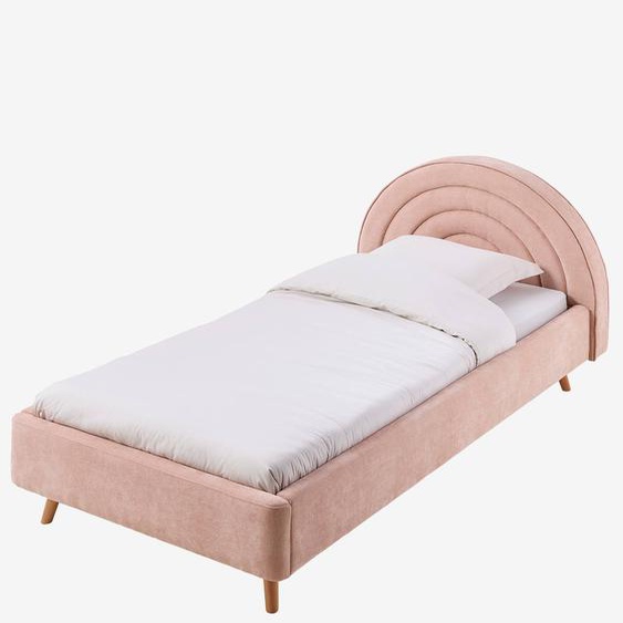 Lit enfant Arc-en-ciel rose
