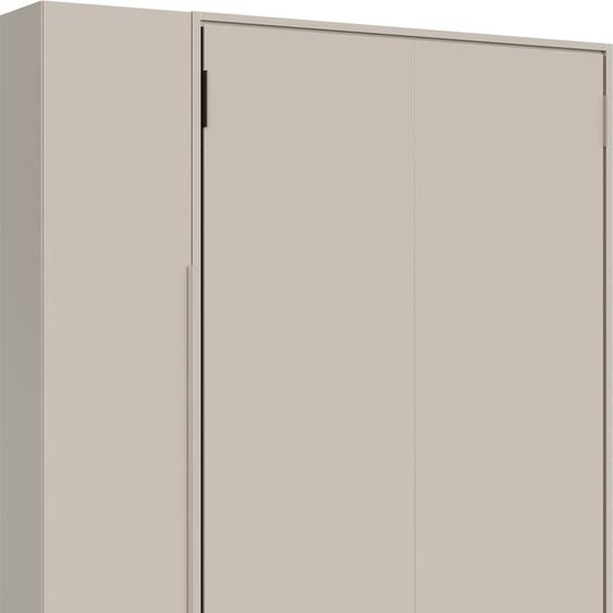Lit escamotable vertical français Versia Sofà 140 avec 1 porte armoire gauche Argilla