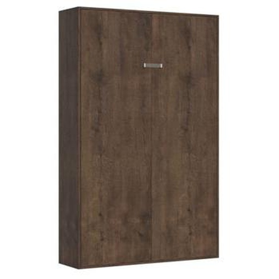 Lit escamotable vertical - Itamoby - Kentaro - 120x190 cm - Bois Noyer - 1 place