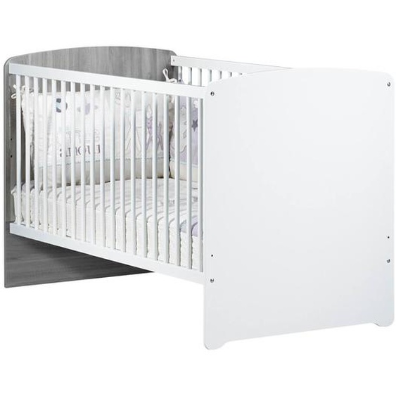 Lit Évolutif - Little Big Bed En Bois Gris