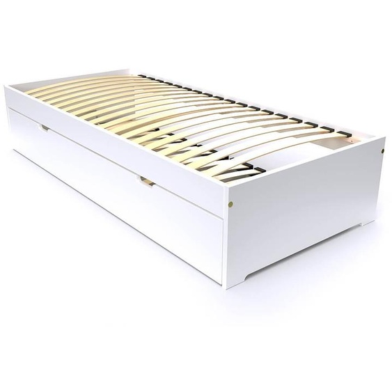 Lit gigogne 80x200 Malo pin massif