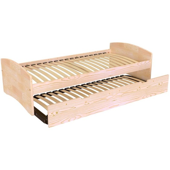 Lit gigogne 90x190 Happy pin massif