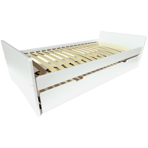 Lit gigogne 90x200 ABC pin massif