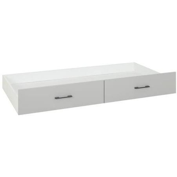 Lit junior avec option tiroir sur roulettes - GAMI - UGO - Gris - L:166 H:25 P:93