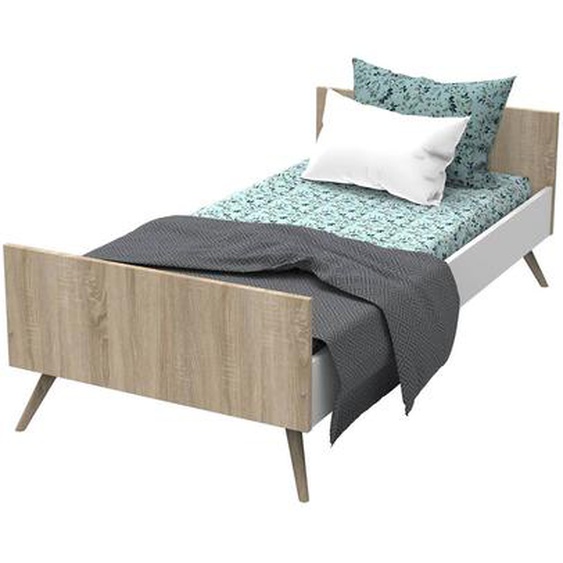 Lit Junior En Bois - Seventies Marron