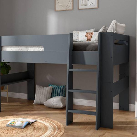 Lit Mi-hauteur London Anthracite
