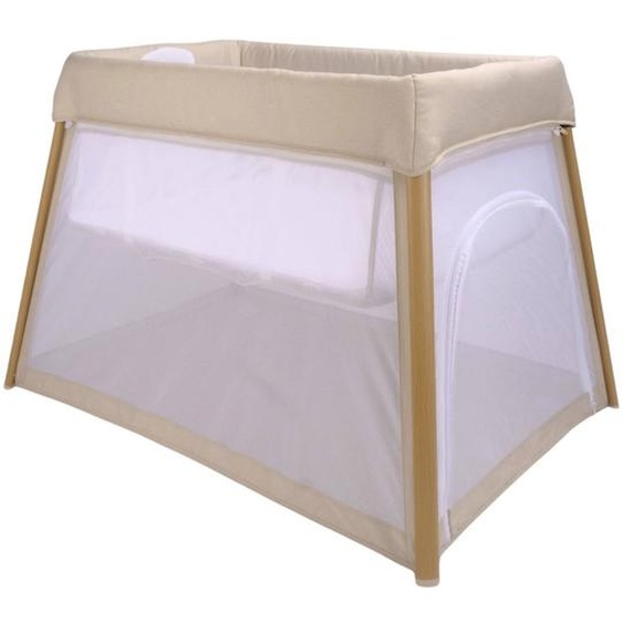 Lit Parapluie Bébé De Voyage Pliable Pure White Beige