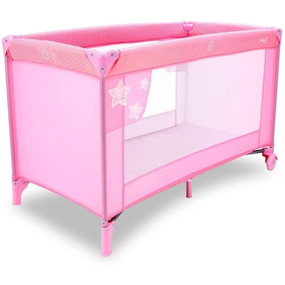 Lit Parapluie Voyage Baleares – Pliable Compact, Léger Rose