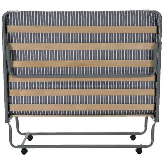 Lit pliant - 120x190 - Gain de place - 15 lattes bois Made in France - 1 / 2 personne