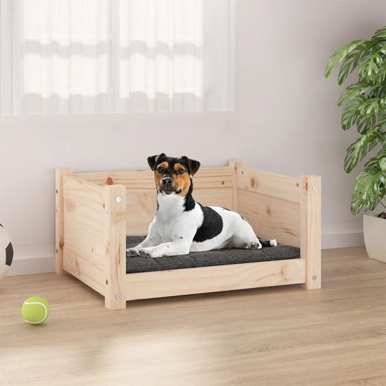 Lit pour chien 55,5 x 45,5 x 28 cm Bois de pin massif