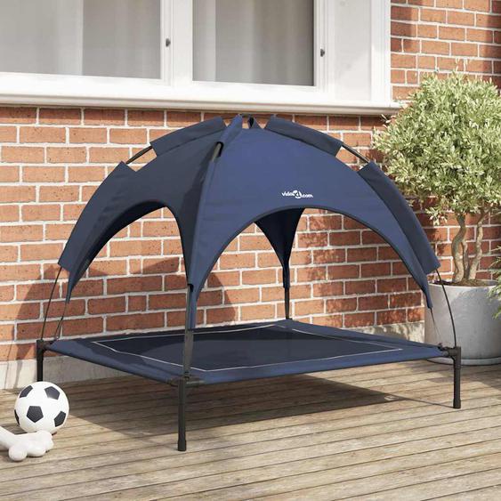 Lit pour Chien Bleu marine l Acier