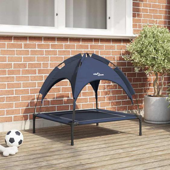 Lit pour Chien Bleu marine m Acier