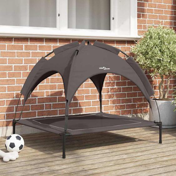 Lit pour Chien Marron l Acier