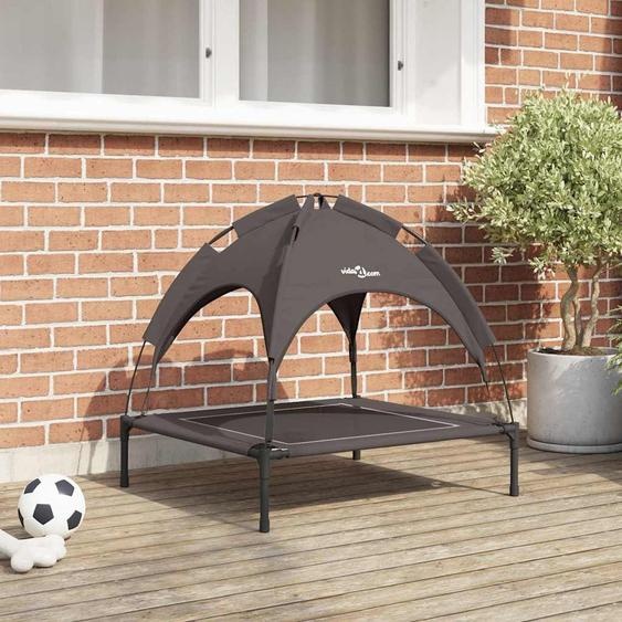 Lit pour Chien Marron m Acier