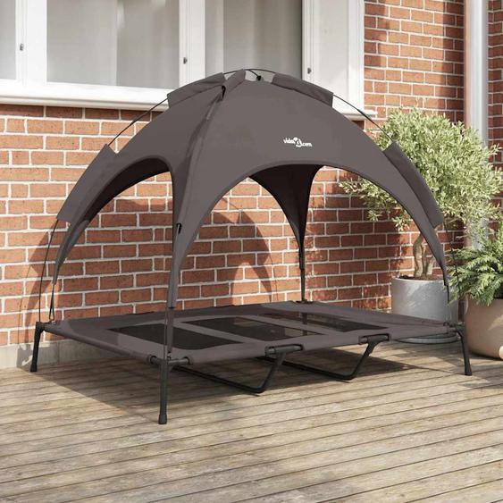 Lit pour Chien Marron xl Acier