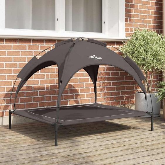 Lit pour Chien Marron xl Acier