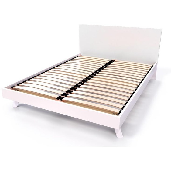 Lit scandinave viking 140x190 en bois massif