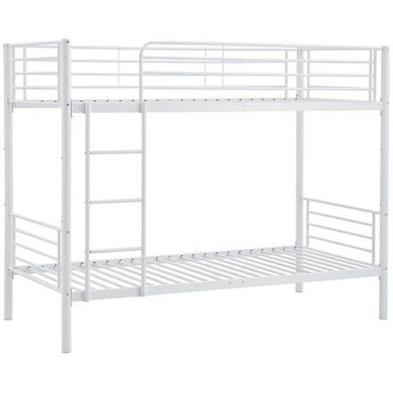 Lit superposé Bunky - version blanche