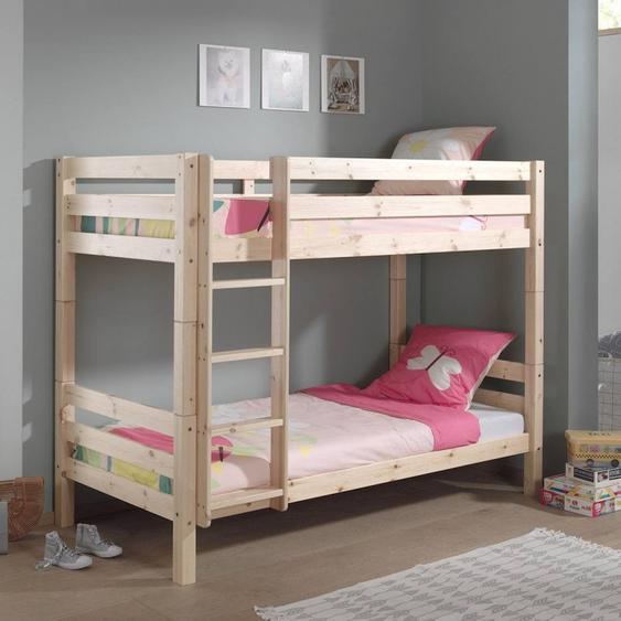 Lit Superposé Séparable Pin Massif Naturel Armance & Faustin Bois Naturel