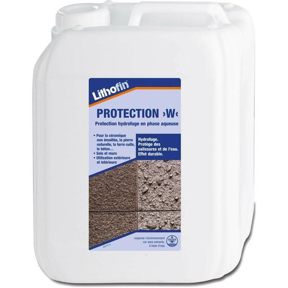 Lithofin - Protection w 5 l - Hydrofuge pierre naturelle