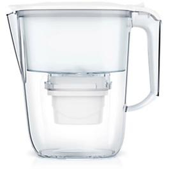 Little Balance Carafe deau filtrante Claire de 2,5 L - Filtre inclus - Blanc