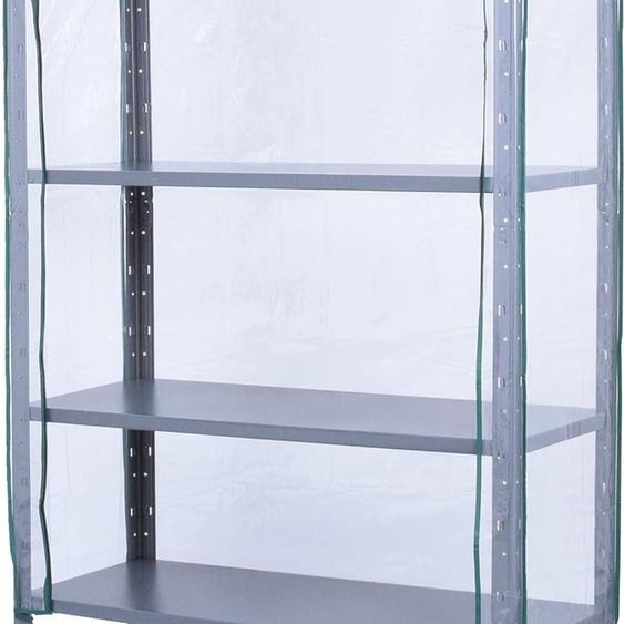 Living Housse de protection avec fermeture éclair pour lintérieur et lextérieur, polyéthylène transparent, 125 x 40 x 185 cm