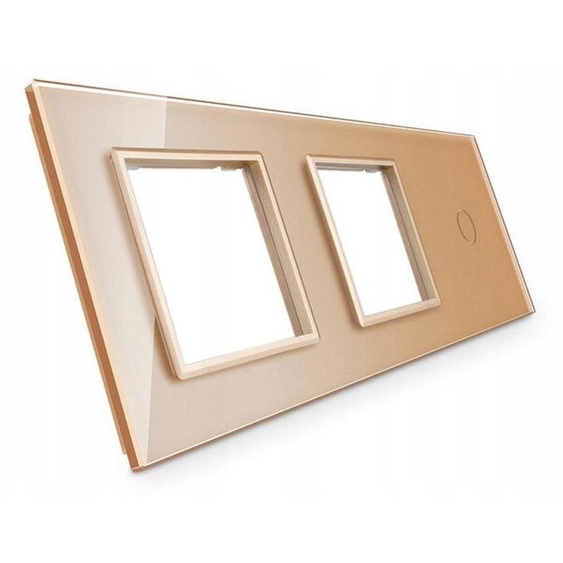 Livolo Cadre Verre Noir Interrupteur Tactile Connecté