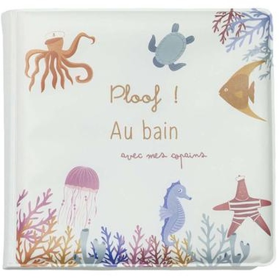 Livre De Bain Animaux De La Mer Blanco