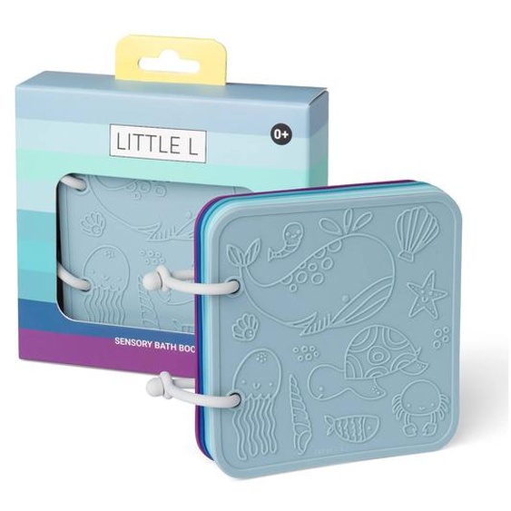 Livre De Bain En Silicone Bleu Bleu