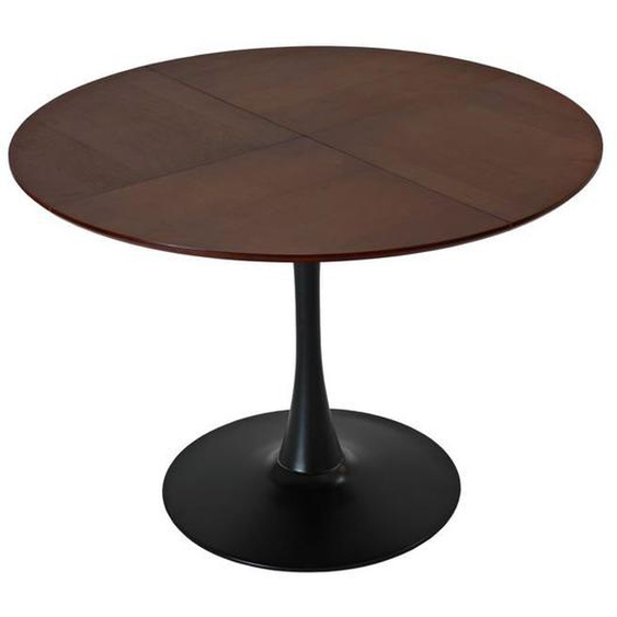 Logidon Table Ronde Moderne Finition Chêne