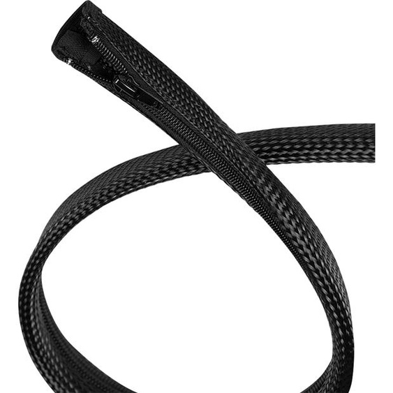 LogiLink KAB0083 LogiLink Gaine de câble avec fermeture éclair, 5,0 m, noir
